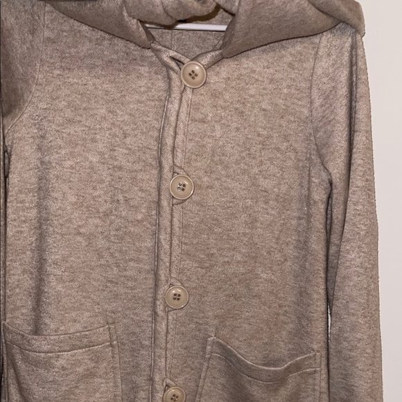 🌹Pure Essence Sweater Jacket/Made With Scarf - Picture 4 of 7